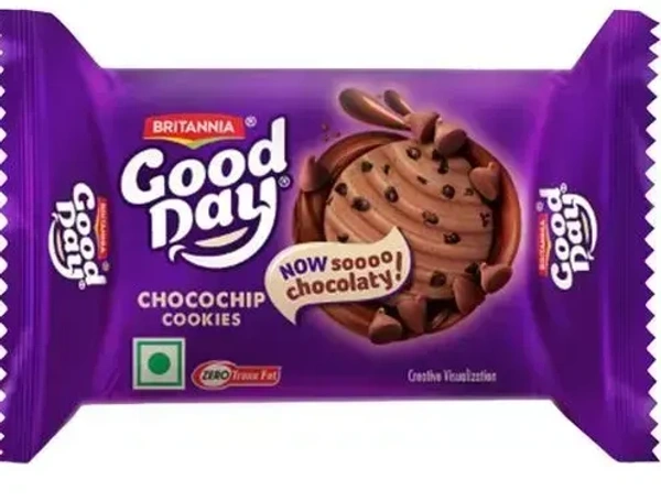 Britannia Biscuits Good Day Chocochip Cookies Pack, 50g - 39g