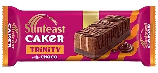 Sunfeast Caker Trinity With Choco, 27g - 27g