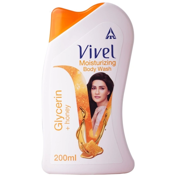 Vivel Body Wash Glycerine + Honey, 200 ml - 200 ml