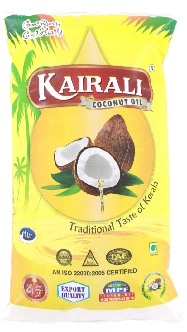Kairali Coconut Oil, 1 ltr