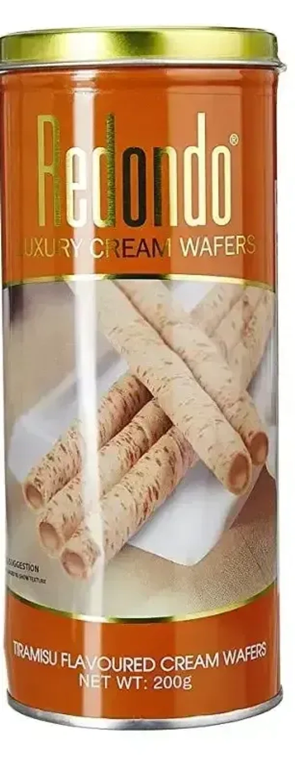 Redondo Luxury Tiramisu Cream Wafers, 200g - 200g