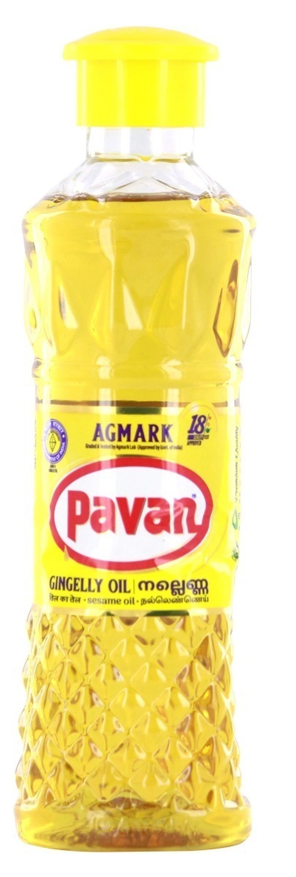 Pavan Gingelly Oil Bottle, 200 ml - 200ml