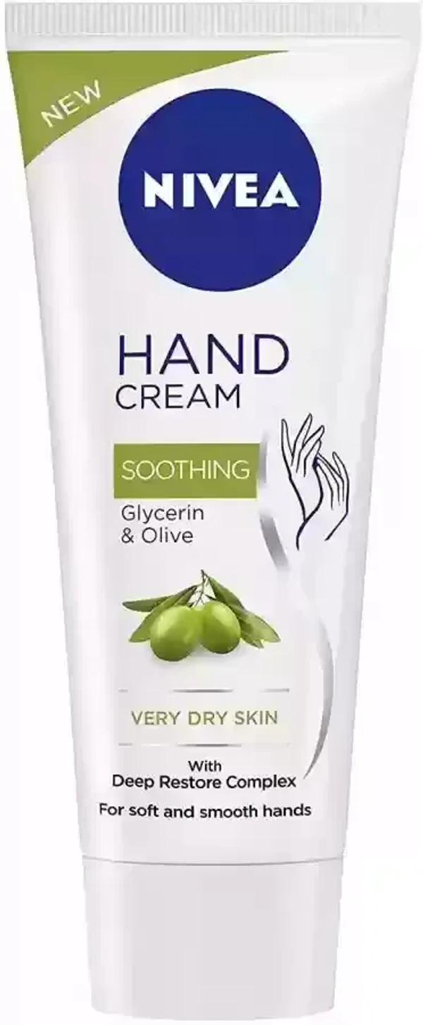 Nivea Hand Cream Soothing Glycerine / Olive, 75g - 75g
