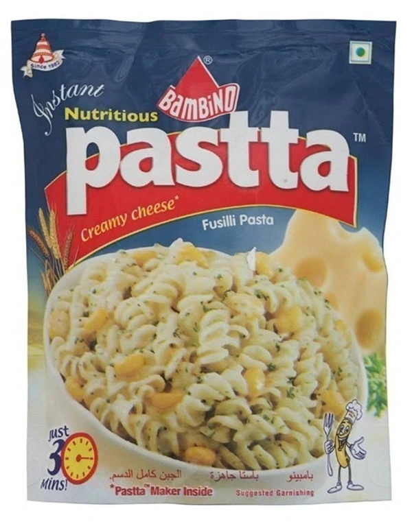 Bambino Instant Pasta Creamy Cheese Packet, 68g - 68g