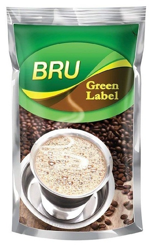 Bru Green Label  Coffee Powder, 100g Pouch - 100g
