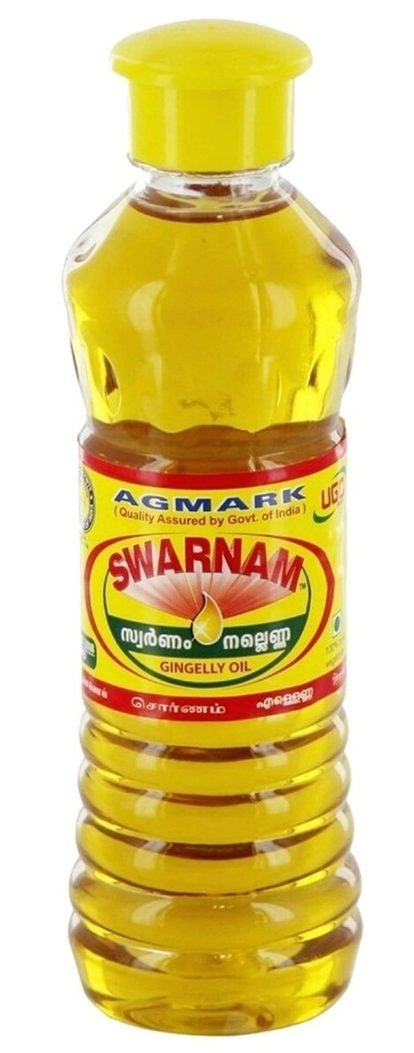 Swarnam Agmark Gingelly Oil bottle, 200 ml - 200ml