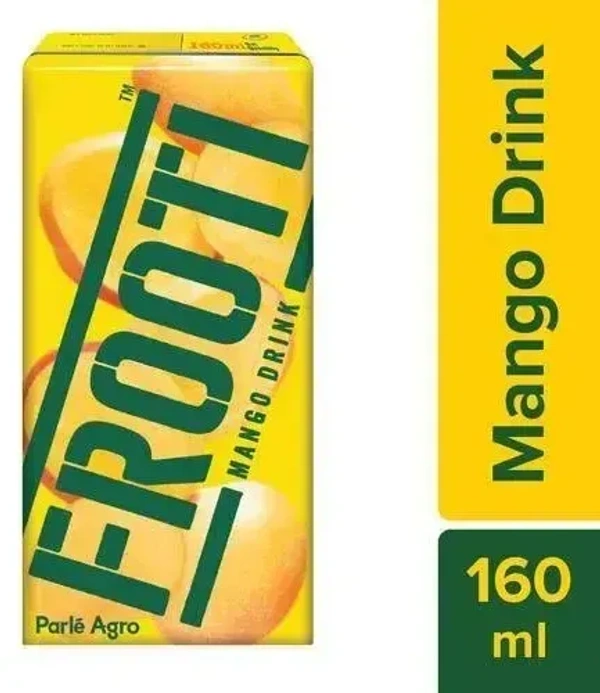 Frooti Fruit Juice - Mango Drink, 160ml - 160ml