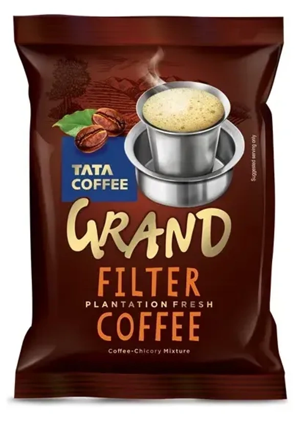 Tata Coffee Tata Cofee Grand Filter Cofee, 100g  Pouch - 100g