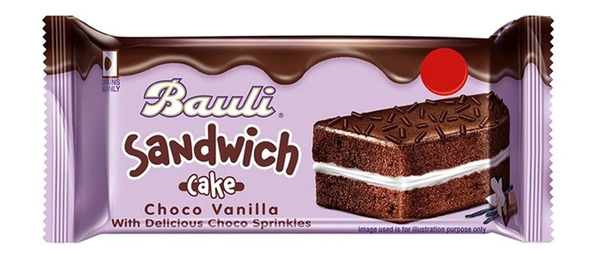 Bauli Moonfils Bauli Sandwich Cake Choco Vanilla, 25g - 25g