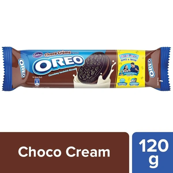 Cadbury Dairy Milk Chocolate Oreo 120 g - 120g