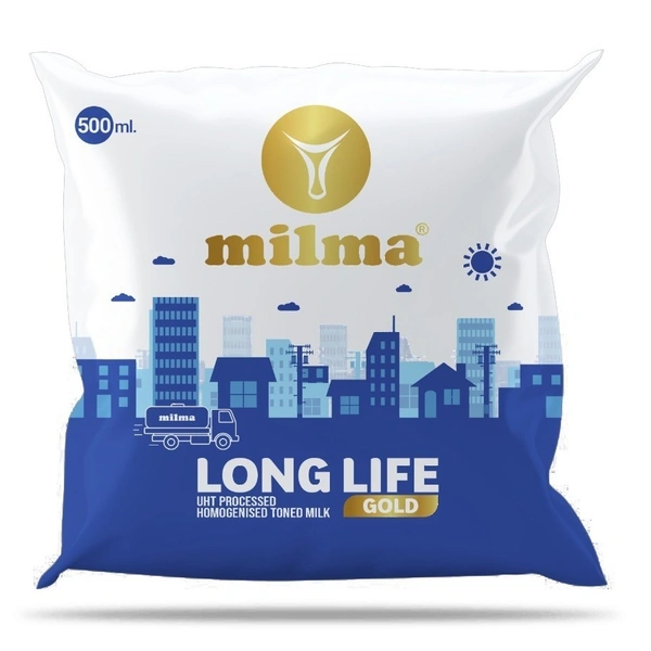 Milma Long Life Toned Milk - 500ml