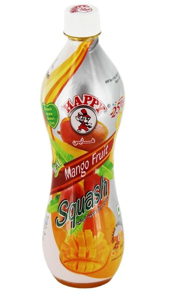 Happy Mango Fruit Squah, 700ml - 700ml