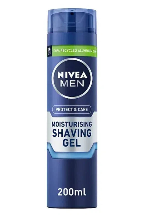 Nivea Men Gel Protect Care Aloe Vera Shaving, 200ml - 200ml