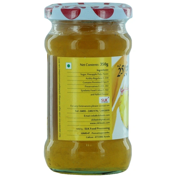 Happy Pineapple Fruit Jam, 350g - 350g