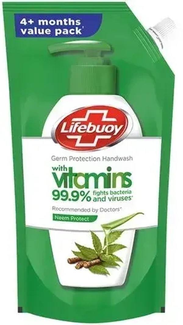 Lifebuoy Nature Germ Protection Handwash Refill, 750 ml - 750ml