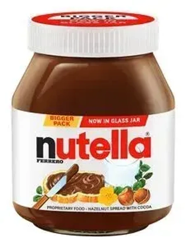 Nutella Ferrero Hazelnut Spread With Cocoa Jar, 200g - 200g