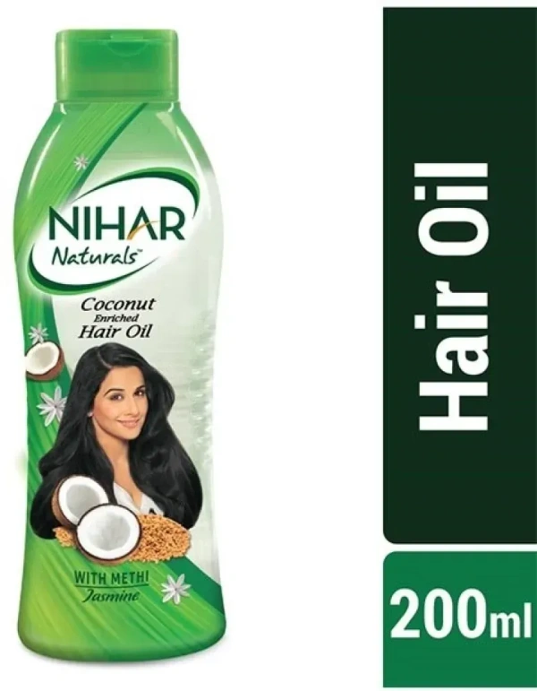 Nihar Naturals Coconut Hair Oil, 200 ml - 200 ml
