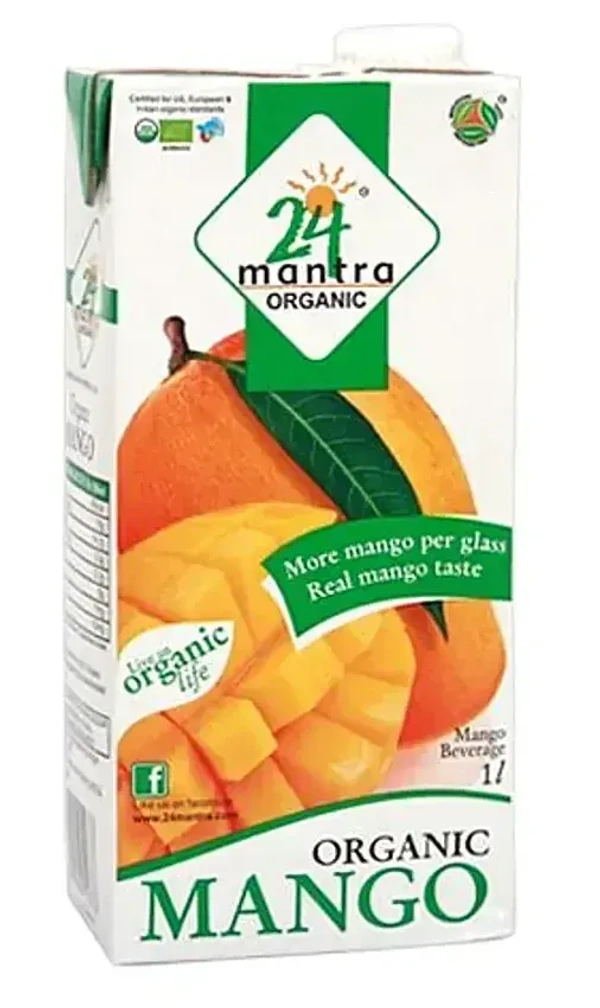 24 Mantra Organic Mango Juice 1L - 1L
