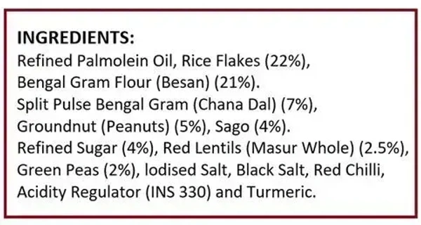 Haldiram's Indian Snacks Khatta Meetha, 175g - 175g