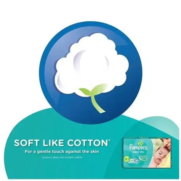 Pampers Baby Dry Medium( 6-11 kg), 20 Diapers
