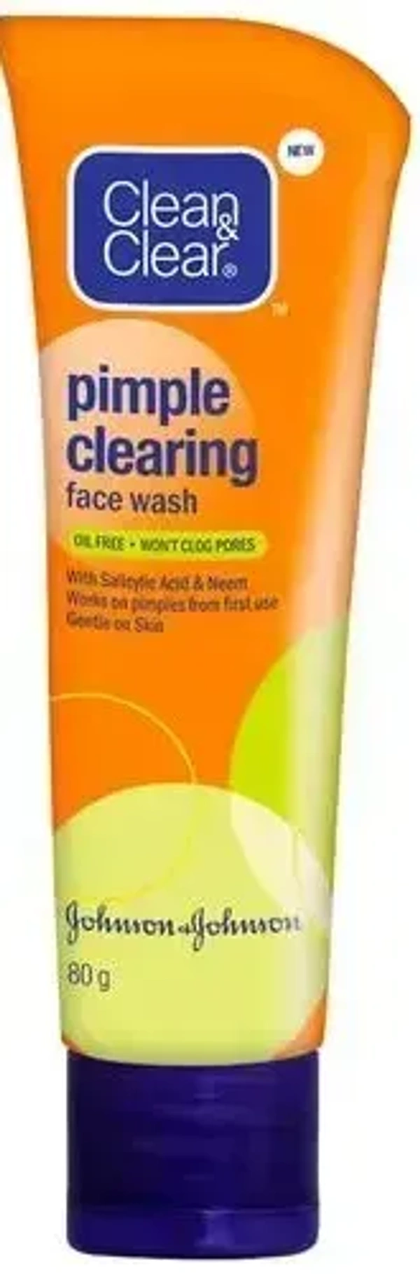 Clean & Clear Face Wash Pimple Clearing, 40g - 40g