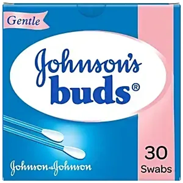 Johnson's Buds Gentle, 30 Swabs
