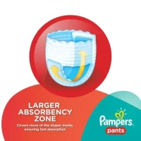 Pampers Baby Dry Pants Small, 2 pants