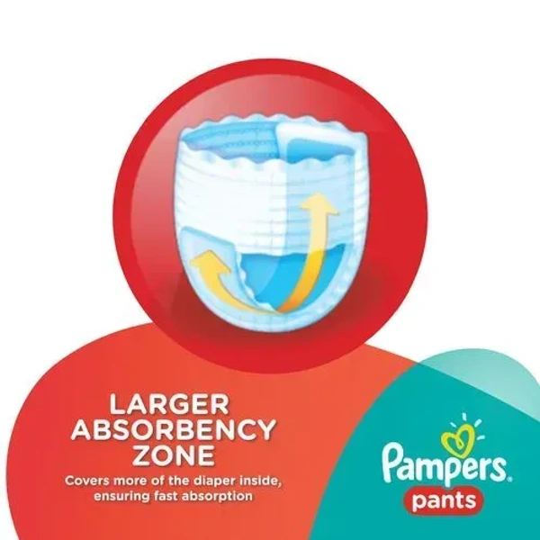 Pampers Baby Dry Pants Small, 2 pants