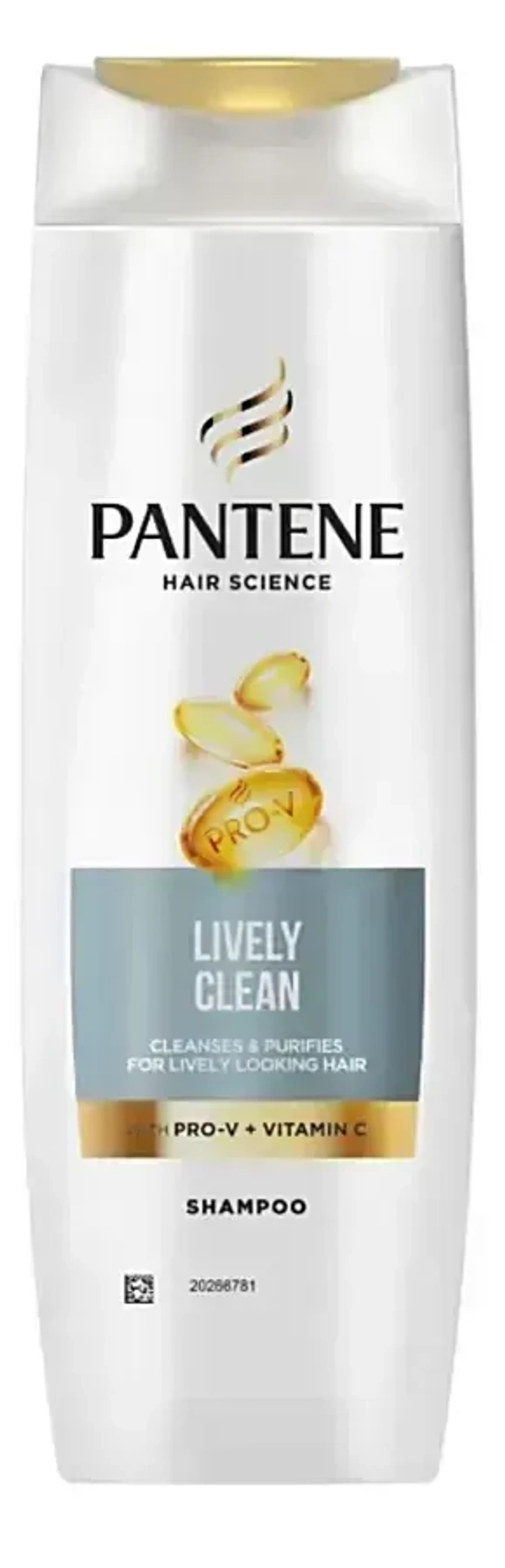 Pantene Lively Clean Shampoo, 200 ml - 200 ml