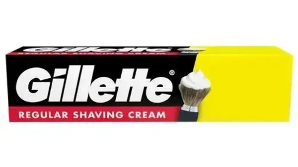 Gillette Shaving Cream Regular, 93g - 93g