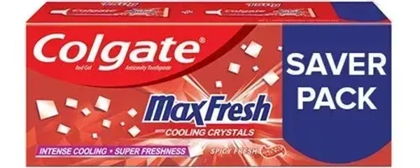 Colgate Red Spicy Fresh Anticavity Toothpaste Max Fresh With Cooling Crystals, 300g - 300g