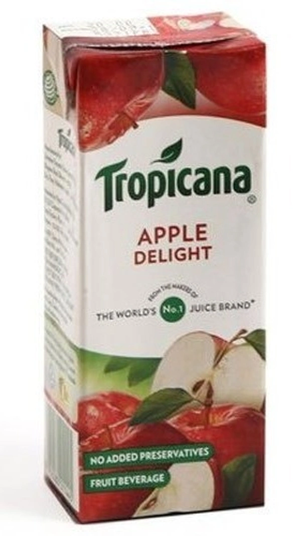 Tropicana Apple Packet Soft Drink 200ml - 200ml