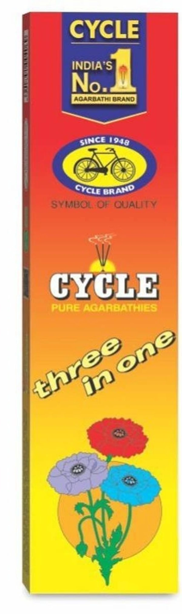 Cycle Pure Agarbathies Three In One 25g, 1 pcs - 1 pcs