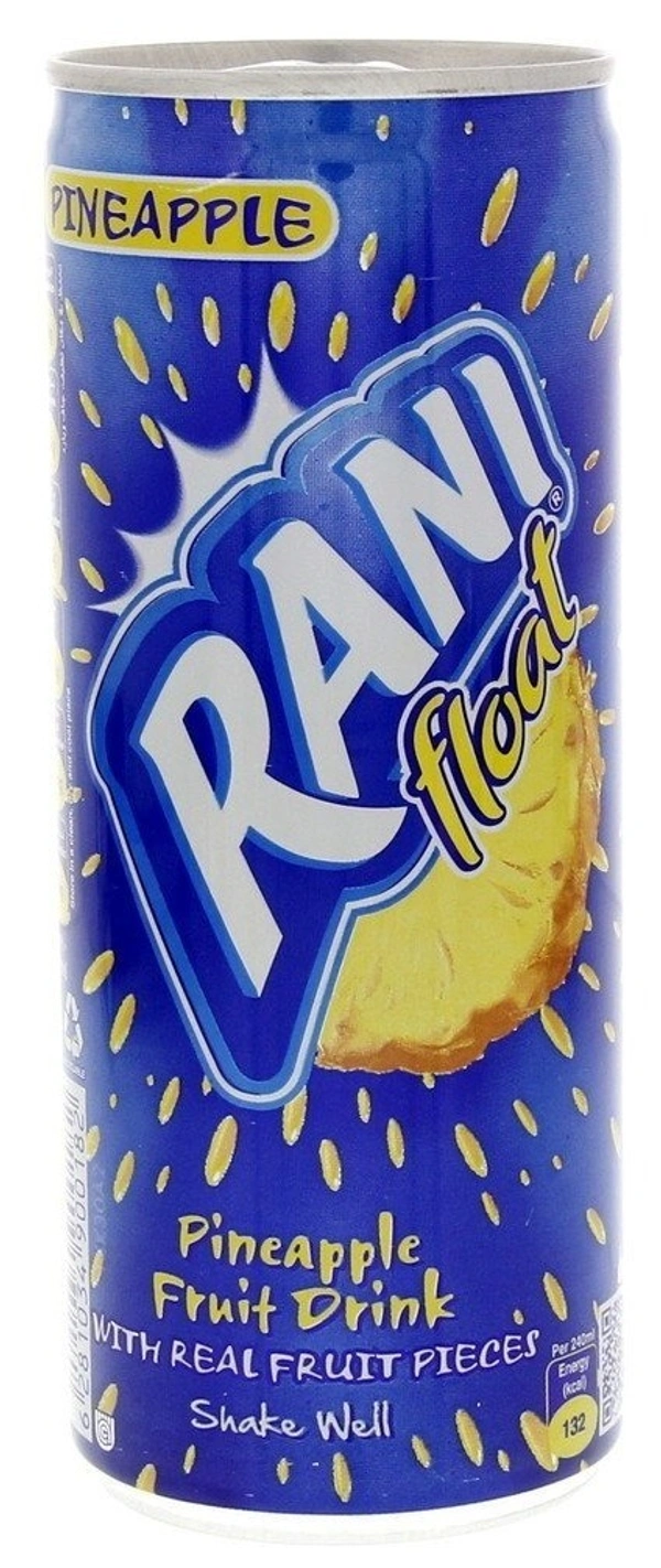RaniFloat  Pineapple Juice Can, 240ml