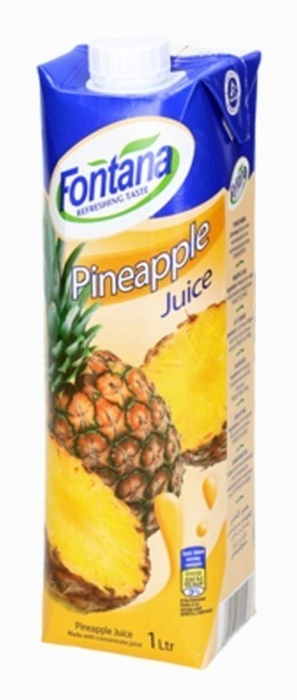 Fontana Pineapple Juice 100% Natural 1L - 1L