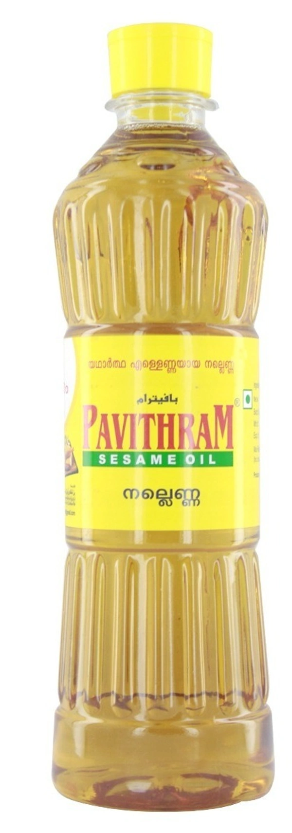 Pavithram Sesame Oil Bottle, 500 ml - 500ml