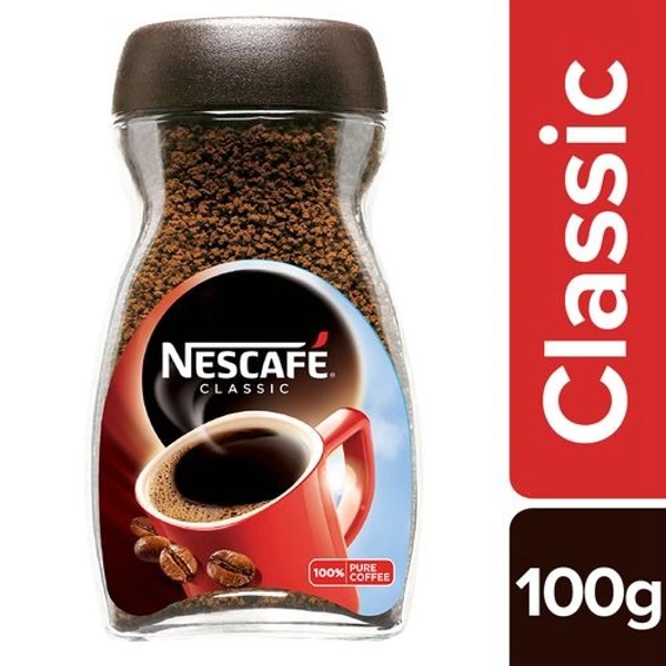 Nescafe Classic Coffee Powder, 100g Jar - 100g
