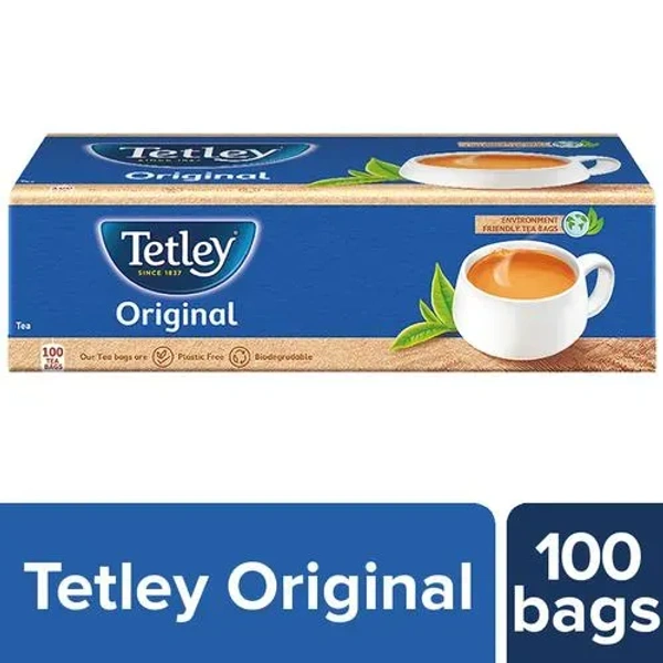 Tetley Original Black Tea, 100 Tea Bags - 100 Bags