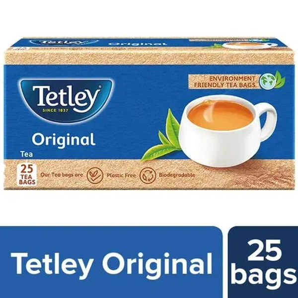 Tetley Original Real Taste Tea, 2g - 25 Bags - 25 Bags