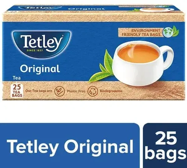Tetley Tea Original Real Taste, 25 Bags - 25 Bags