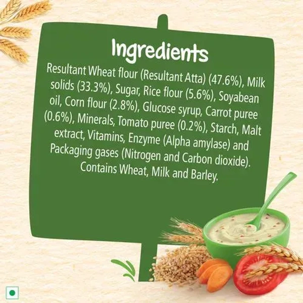 Nestle Cerelac Baby Cereal With Milk Wheat Rice Mixed Veg, 300g - 300g