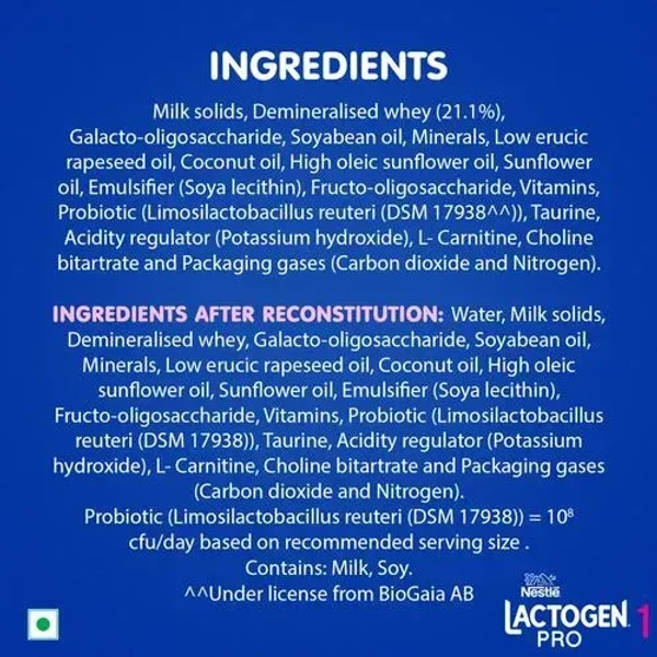 Nestle Lactogen 1 Upto 6 Months, 400g - 400g