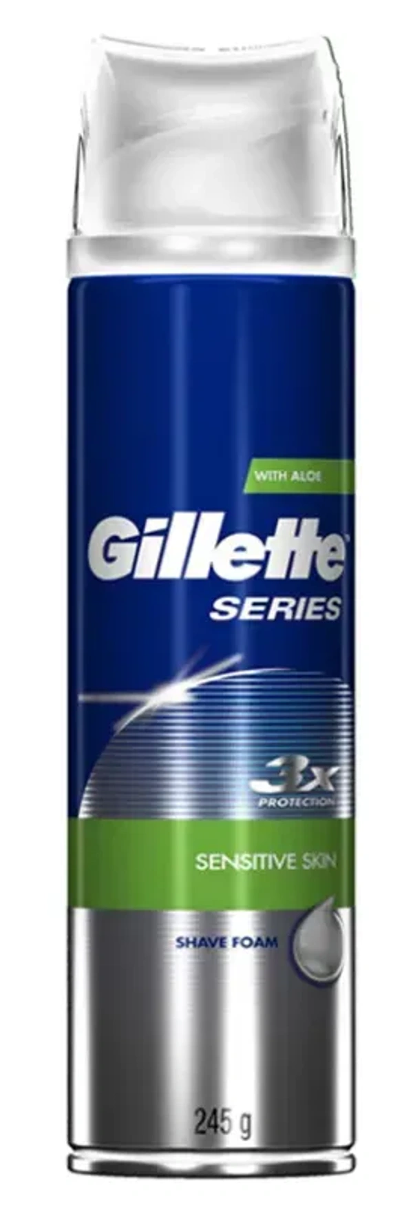 Gillette Gilette Shave Foam Sesnitive, 245g - 245g