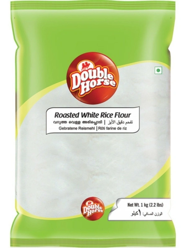 Double Horse Roasted White Rice Flour, 1 kg - 1kg