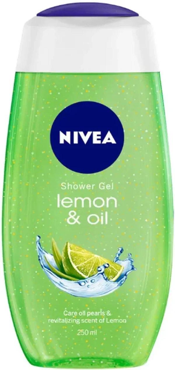 Nivea Shower Gel Lemon Oil, 250 ml - 250 ml