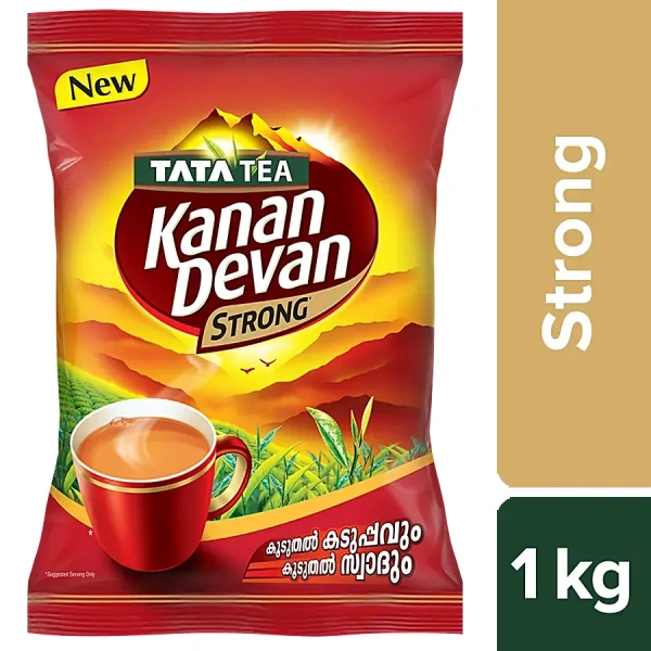 Kannan Devan Kanan Devan Strong Loose Black Tea,1Kg Pouch - 1Kg