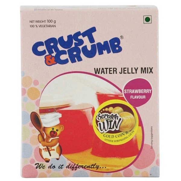 Crust & Crumb Crust& Crumb Water Jelly Mix, 100g - 100g