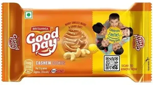 Britannia Good Day Cashew Cookies, 200g - 200g