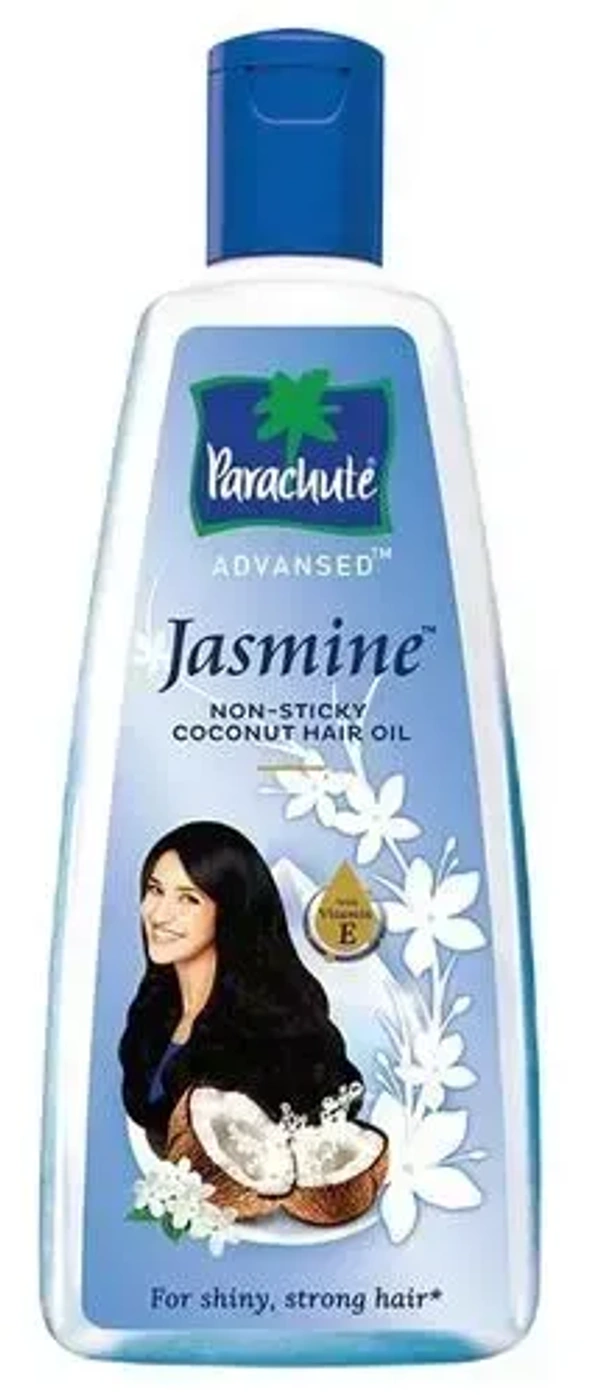 Parachute Advansed Jasmine For Softer Shinier Hair Non sticky Coconut Hair Oil, 190 ml - 190 ml