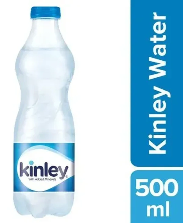 Kinley Drinking Water With Added Minerals, 500 ml - 500ml